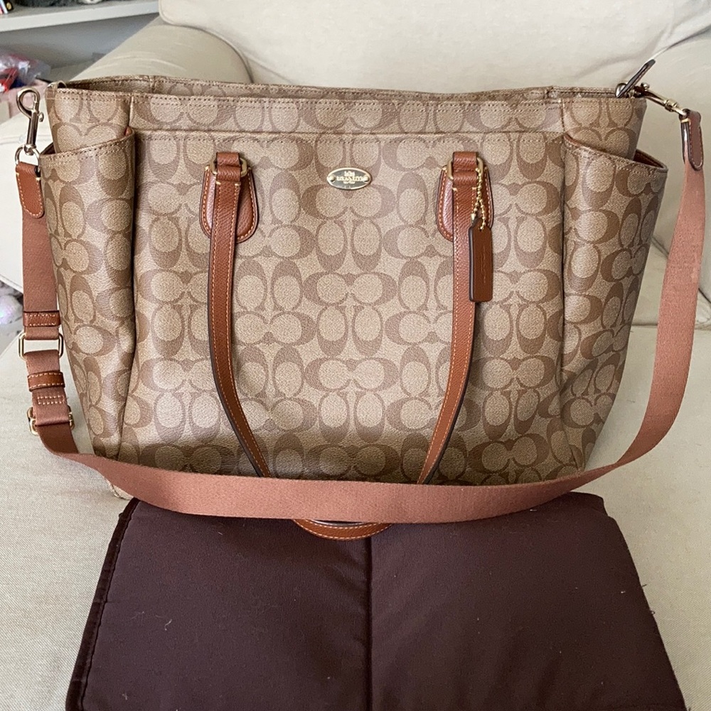 Coach diaper bag